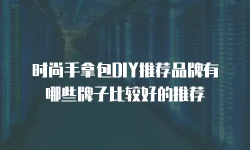 时尚手拿包DIY推荐品牌有哪些牌子比较好的推荐