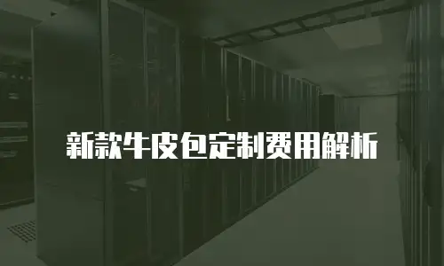 新款牛皮包定制费用解析