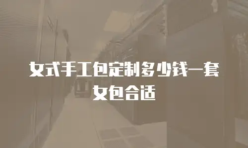女式手工包定制多少钱一套女包合适