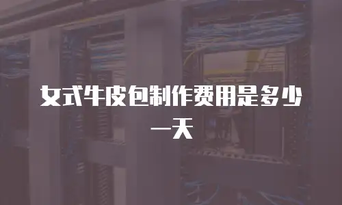 女式牛皮包制作费用是多少一天