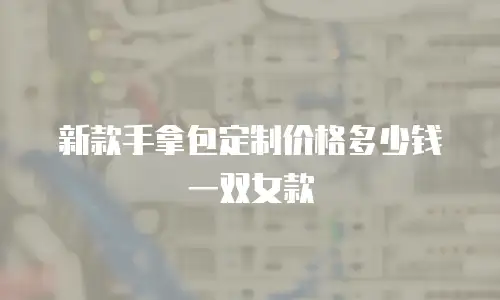 新款手拿包定制价格多少钱一双女款