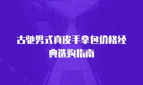 古驰男式真皮手拿包价格经典选购指南