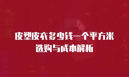 皮塑皮衣多少钱一个平方米选购与成本解析
