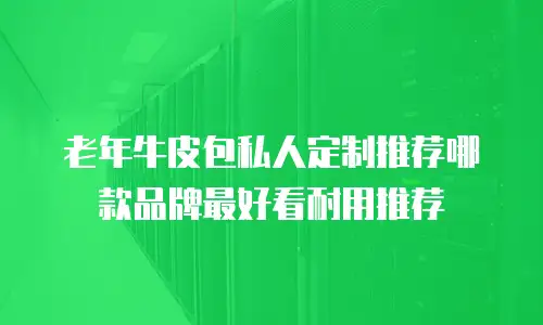 老年牛皮包私人定制推荐哪款品牌最好看耐用推荐