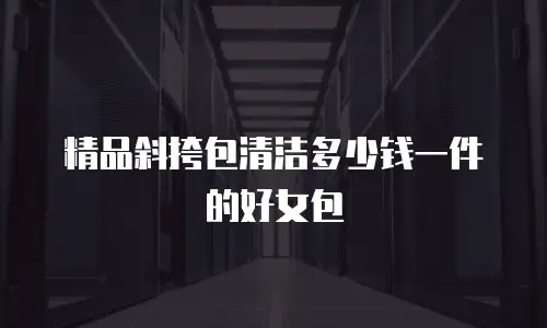 精品斜挎包清洁多少钱一件的好女包