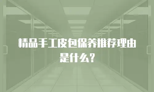 精品手工皮包保养推荐理由是什么？