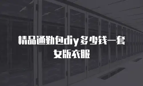 精品通勤包diy多少钱一套女版衣服