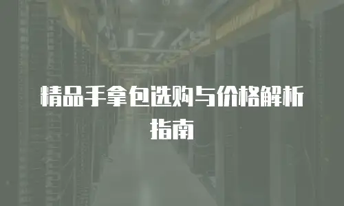 精品手拿包选购与价格解析指南