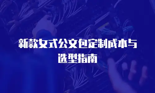 新款女式公文包定制成本与选型指南