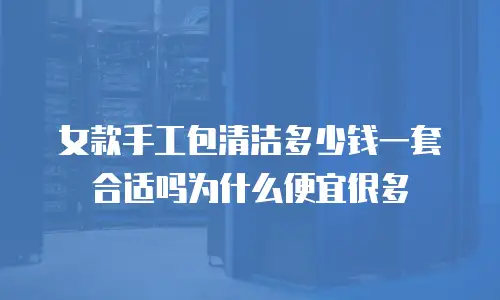 女款手工包清洁多少钱一套合适吗为什么便宜很多