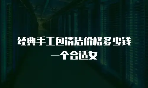 经典手工包清洁价格多少钱一个合适女