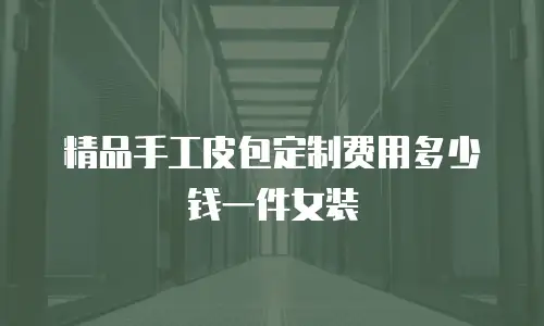 精品手工皮包定制费用多少钱一件女装