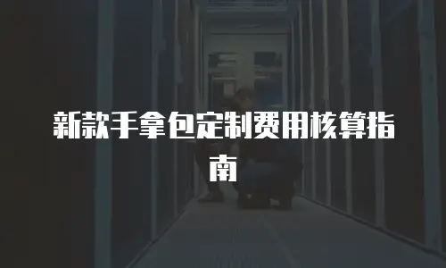 新款手拿包定制费用核算指南