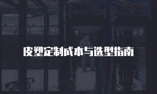 皮塑定制成本与选型指南