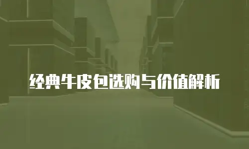 经典牛皮包选购与价值解析