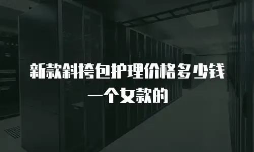 新款斜挎包护理价格多少钱一个女款的
