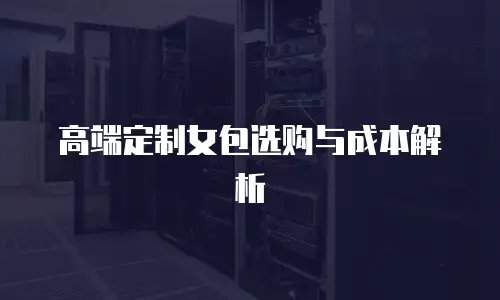 高端定制女包选购与成本解析