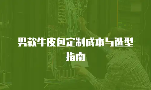 男款牛皮包定制成本与选型指南
