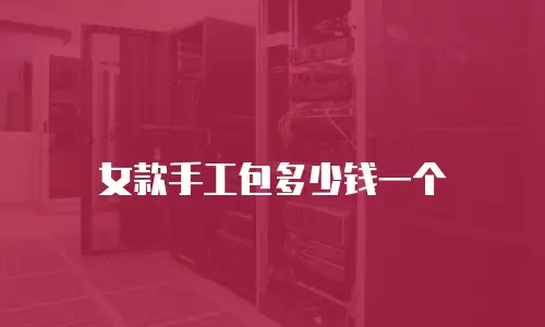女款手工包多少钱一个
