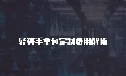 轻奢手拿包定制费用解析