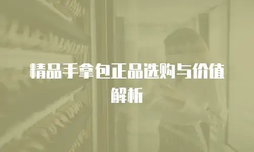 精品手拿包正品选购与价值解析