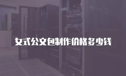 女式公文包制作价格多少钱