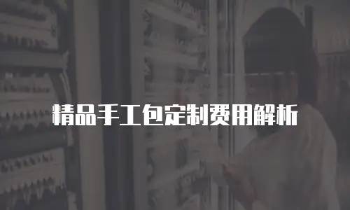 精品手工包定制费用解析