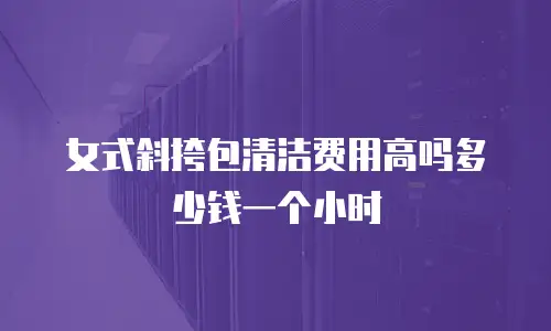 女式斜挎包清洁费用高吗多少钱一个小时