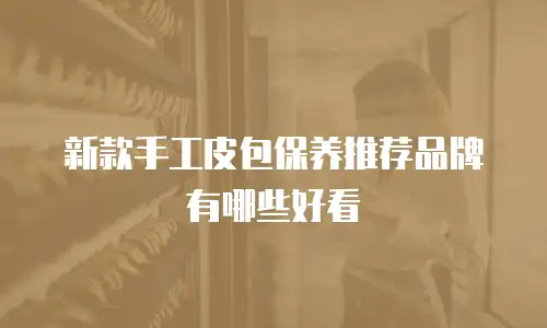 新款手工皮包保养推荐品牌有哪些好看
