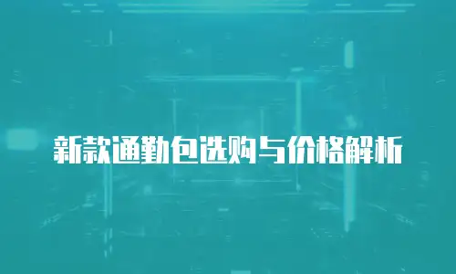 新款通勤包选购与价格解析