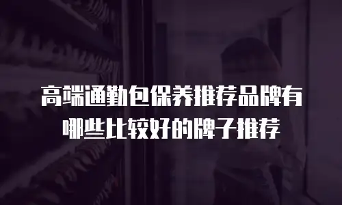 高端通勤包保养推荐品牌有哪些比较好的牌子推荐