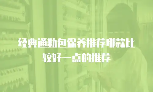 经典通勤包保养推荐哪款比较好一点的推荐