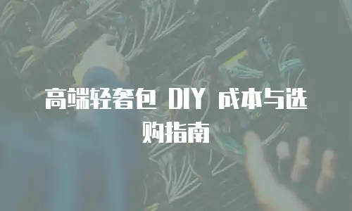 高端轻奢包 DIY 成本与选购指南
