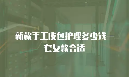 新款手工皮包护理多少钱一套女款合适