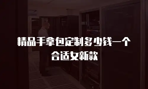 精品手拿包定制多少钱一个合适女新款