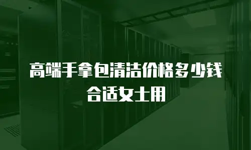 高端手拿包清洁价格多少钱合适女士用
