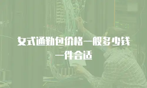 女式通勤包价格一般多少钱一件合适