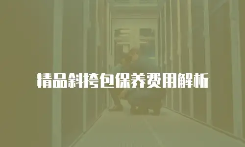 精品斜挎包保养费用解析