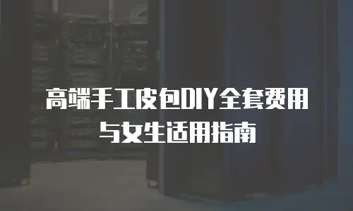 高端手工皮包DIY全套费用与女生适用指南