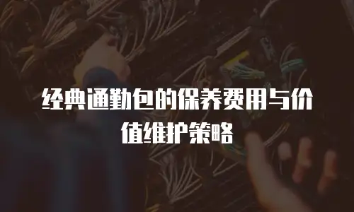 经典通勤包的保养费用与价值维护策略