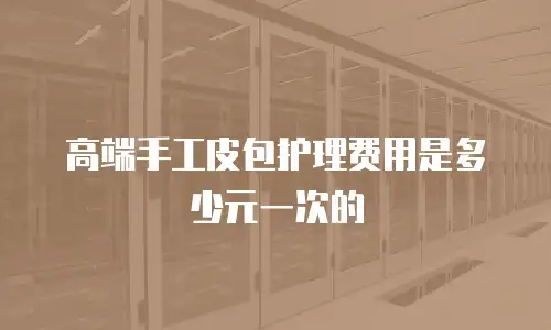 高端手工皮包护理费用是多少元一次的