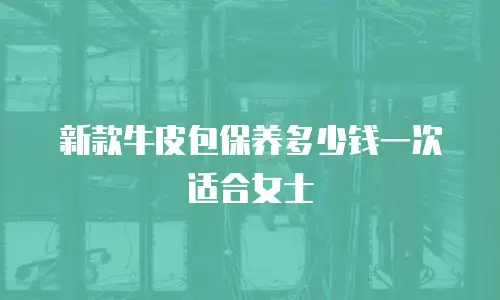 新款牛皮包保养多少钱一次适合女士