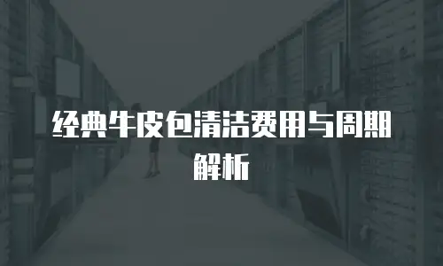 经典牛皮包清洁费用与周期解析