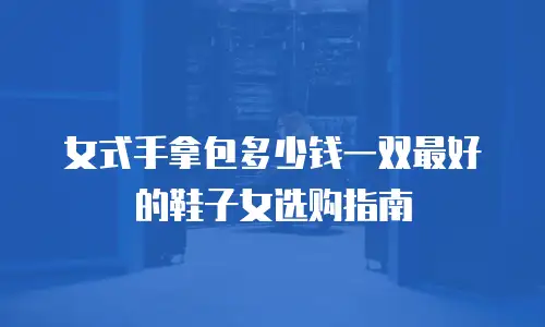 女式手拿包多少钱一双最好的鞋子女选购指南