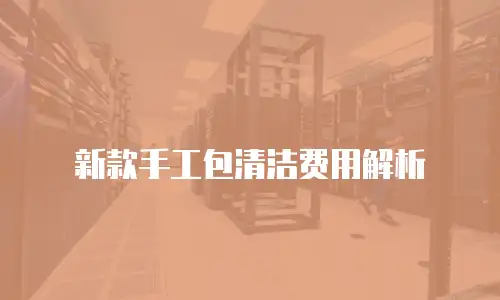 新款手工包清洁费用解析