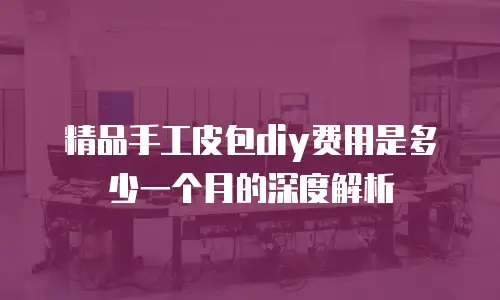 精品手工皮包diy费用是多少一个月的深度解析