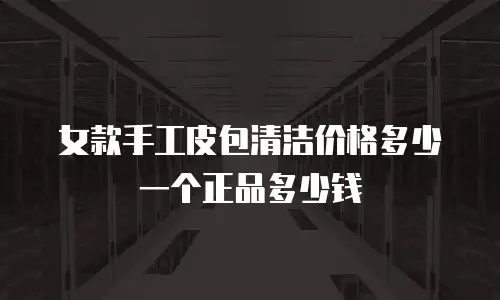 女款手工皮包清洁价格多少一个正品多少钱