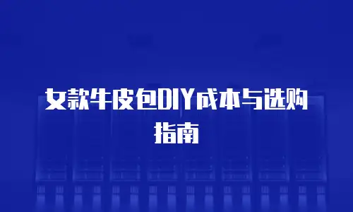 女款牛皮包DIY成本与选购指南