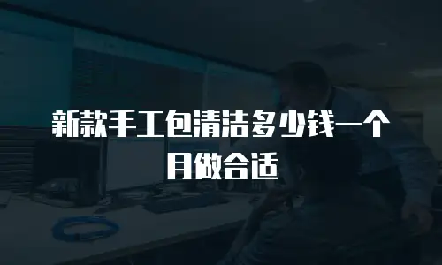 新款手工包清洁多少钱一个月做合适