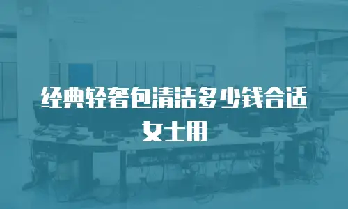 经典轻奢包清洁多少钱合适女士用